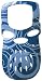 Electronics : Cobra MicroTalk Snap-on Faceplate for FRS120 and FRS225 Two-Way Radios (Blue Swirls)