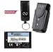 Black Boa Leather Case for V600 / V500 / V525 / V551 / A630 / V300 / V400 / Plus Motorola OEM Battery Snn5704 for V600 / V500 / V525 / V551 / A630 / V300 / V400