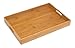 Lipper International 8865 Solid Bamboo Wood Serving Tray, 19.75
