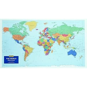Philip's Wall Maps: World (Digital) (Wall Map) by