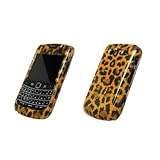 Premium Leopard Design Snap-On Cover Hard Case Cell Phone Protector for Bla ....