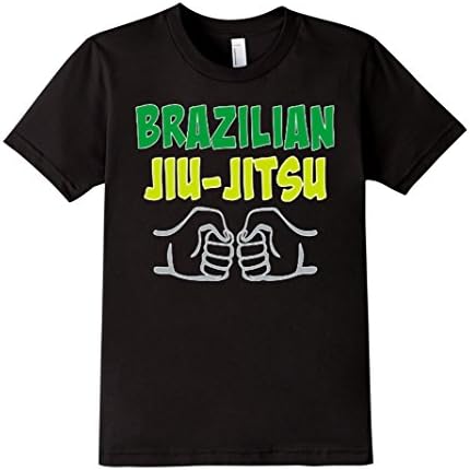 Arte Suave BJJ:  "Brazilian Jiu-Jitsu"  T-Shirt - Kids 10 - Black