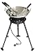Outdoor Living : Eastman Outdoors 37225 22-Inch Stainless-Steel Wok Kit with Burner, Spoon, Skimmer, and Spatula