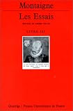 Les Essais, livre 3