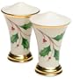 Lenox Holiday Gold banded Fine China Salt and Pepper Shaker Set
