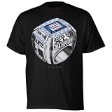 Reebok New York Giants Super Bowl XLVI Champions Ring T-Shirt Medium