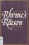 Rhyme's reason : a guide to English verse