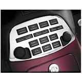 01-05 HONDA GL1800: SHOW CHROME RADIO ACCENT PANEL - CHROME by Show Chrome