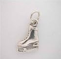 Silver ICE SKATE CHARM skating WOW