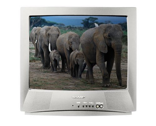 Sharp 19-C140 19 CRT TV Silver