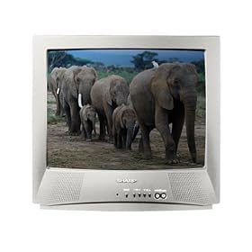 Sharp 19-C140 19 CRT TV Silver by Sharp