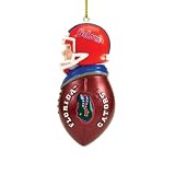 SC Sports Florida Gators African-American Football Player Ornament (Set of 2)