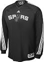 San Antonio Spurs adidas Black On-Court Long Sleeve Shooting Shirt