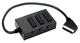 Micromark 3 Way Scart Box MM9650