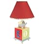 Alphabet Soup Lamp with Shade