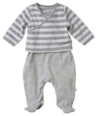 Unisex dungarees with feet & jacket set