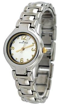 AK Anne Klein #10/3795SVTT Women's Stainless Steel Casual Bracelet Watch