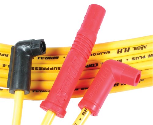 ACCEL 8865 8.8mm Spiral Custom Wire Set - Yellow