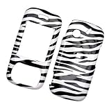 Pantech Matrix C740 (AT&T) Snap On Protector Image Hard Case Cover Zebra