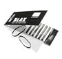 BLAX Snag-Free Hair Elastics Black - 4mm