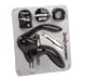 Metrokane Houdini 6-Piece Wine Tool Kit, Black