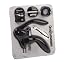 Metrokane Houdini 6-Piece Wine Tool Kit, Black