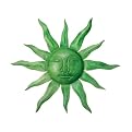 Sun Face Wall Sculpture- Antiqued Finish(36")