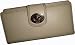 Coach Wallet Tnlk Leather Checkbook Wallet Stone 43606