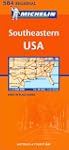 Carte RGIONAL Southeastern USA