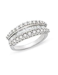 1 Carat Diamond 14K White Gold Ring