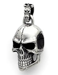 Sterling Silver Skull Pendant