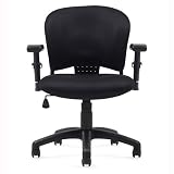 Offices To Go OTG11800B 11800B Mesh Fabric Managers Chair, Black Fabric