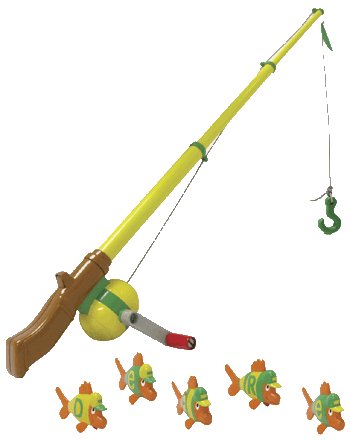 Childrens Toyshop  Toys : John Deere - Electronic Fishing Pole