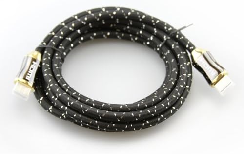 LB1 High Performance New HDMI Cable for Dell GX620 Tower, Intel 3.2GHz CPU, 2GB DDR2 Memory, Large 160GB Fast SATA Hard Drive, DVD/CDRW High Speed Type A HDMI Cable 24K Gold Plated Connector 30 AWG 10ft