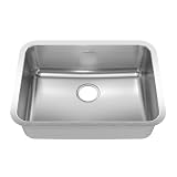 American Standard 20SB.251900.073 Stainless Steel Undermount 24.75-Inch x 18.75-Inch Single Bowl Kitchen Sink