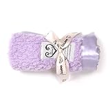 Small Lavender Chenille Baby Security Blanket by... by