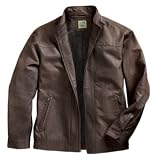 TravelSmith - Mens Washable Nappa Leather Jacket