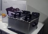 from ELPINE 7 L LITRE TWIN STAINLESS STEEL DEEP FAT CHIP FRYER NEW Model B203BT