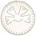 Proform 66791 Degree Wheel, 9