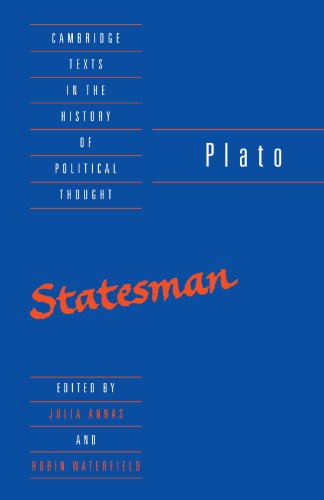 Plato: Statesman, ed. Julia Annas and Robin Waterfield (Cambridge Texts in the History of Political Thought)