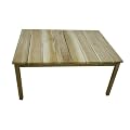 Ambientehome 62820 Tisch Santos ca. 180 x 80 x 75 cm, Teakholz