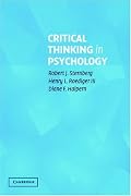 Critical Thinking in Psychology