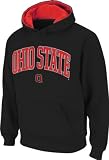 Ohio State Buckeyes Black Tackle Twill Fall Hooded Sweatshirt