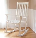 Southern Enterprises - Antique White Rocking Chair - BC6626S