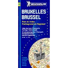 Brussels Plan (Michelin City Plans)