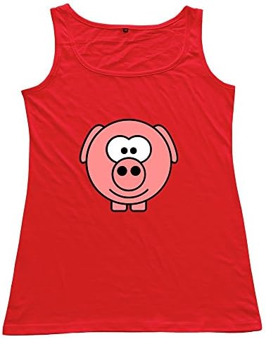 FACAI Women's Schwein 3c Cotton Tank Top Underwaist Red M