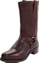 FRYE Men's Harness 12R Boot,Dark Brown,9 M