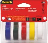 3M #10457 5PK 1/2x240 Electric Tape