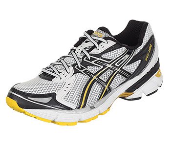 Asics Men’s Gel-1150 Running Shoe White/Black/Yellow T015N0190 9.5 UK