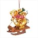 GOLDEN PIGS ORNAMENT